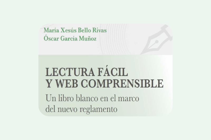 Lectura fácil y web comprensible. Un libro blanco en el marco del nuevo reglamento
